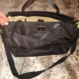 Kate Spade Black Shoulder Diaper Bag